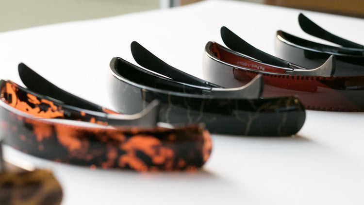 Dark Tortoise w/ Crystals - 5 Rows