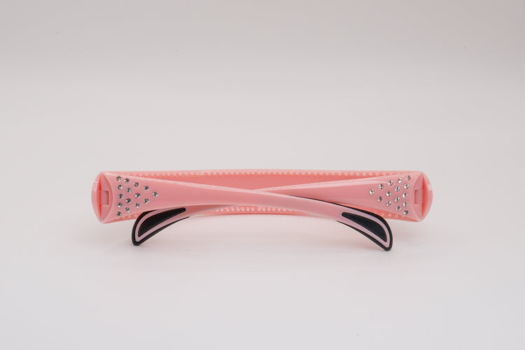 Blush Pink w/ Crystals - 5 Rows