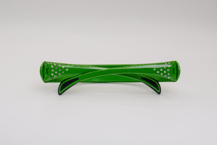 *CLOSEOUT* Lime w/ Crystals - 5 Rows