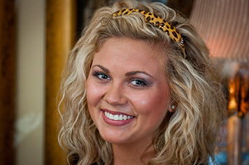 *CLOSEOUT* Classic Leopard w/ Crystals - only available in Size 2
