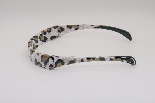 Classic Leopard - White, Black, Khaki