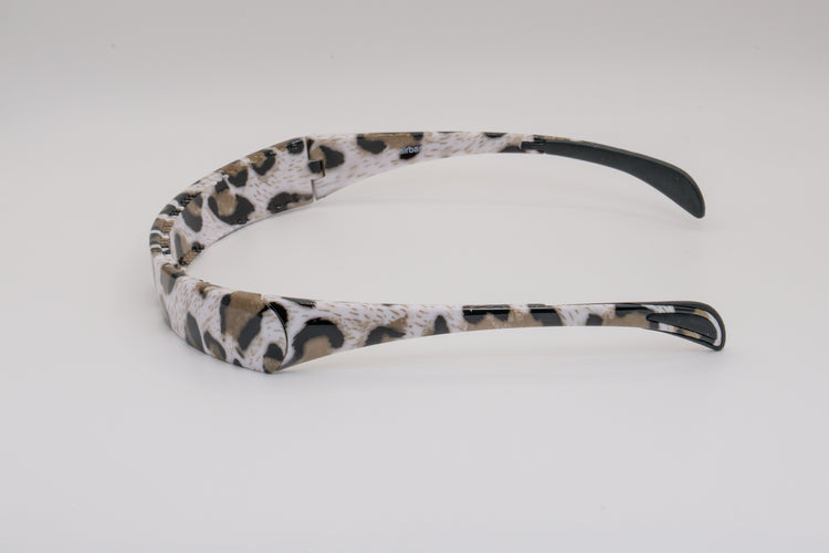 Classic Leopard - White, Black, Khaki